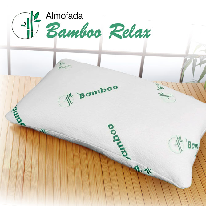Almofada Bamboo Relax: Design 100% adaptável